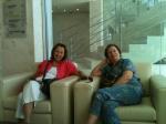 No lobby do Hotel Olissipo em Lisboa.