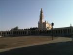 Praça do Santuário e Basílica de Nossa Senhora de Fátima.