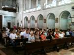 Nossa celebração na Basílica de Fátima.
