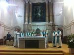 Nossa concelebração na Basílica de Fátima.