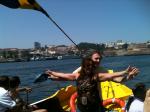 Momento KATE e DICAPRIO, no nosso passeio de barco pelo Rio D'Ouro, no Porto.