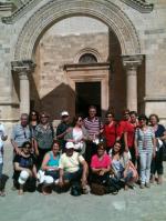 Grupo no Monte Tabor.