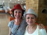 Beatriz e Elenara em Jerusalem. 