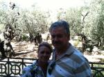 Elenara e Romeu no Monte das Oliveiras. 