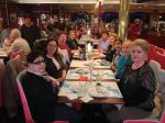 Após o jantar no navio. 