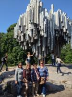 Passeando por Helsinque. 