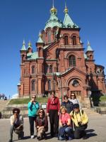Passeando por Helsinque. 