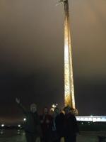 Passeando por Moscou. 