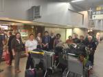 Aguardando no aeroporto do Rio de Janeiro. 