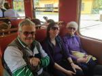 Embarcando de trem para Myrdal. 