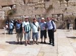 No Muro das Lamentações em Jerusalém