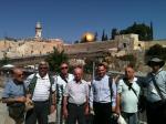 No Muro das Lamentações, em Jerusalém