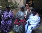 Nossas amigas da Nigéria, em Masada