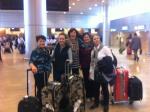 Chegando no aeroporto Ben Gurion em Tel Aviv