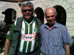 Visitando Tabgha, na Igreja da multiplicação dos 5 pães e 2 peixes