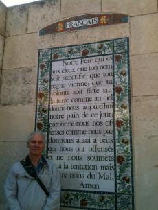 No local onde Jesus ensinou o Pai Nosso