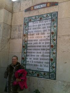 No local onde Jesus ensinou o Pai Nosso
