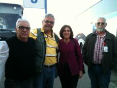 Nossa chegada em Israel