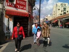 Passeando pelas ruas de Jerusalém