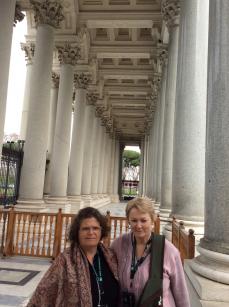 Na visita à Basïlica de São Paulo, em Roma