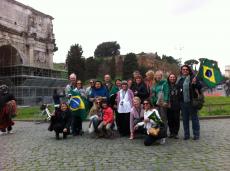 Visitando o Coliseu de Roma