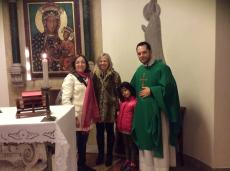 Logo após a nossa última celebração, em Roma, dentro da Basílica de São Pedro