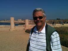 No Palácio de Herodes, em Cesarea Marítima