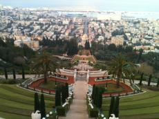 Os jardins dos Bahais, em Haifa