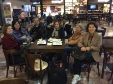 No aeroporto de Porto Alegre