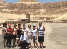 No Templo da Faraó Hachepsut
