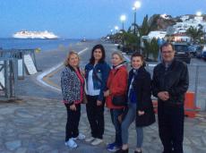No final de nossa visita à Ilha de Patmos