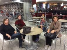 No aeroporto do Rio de Janeiro