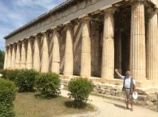 Pelas ruas de Atenas, no Templo de Efaistos