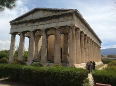 Pelas ruas de Atenas, no Templo de Efaistos