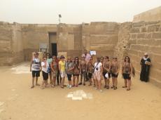 Em uma Mastaba em Sakara, no Cairo