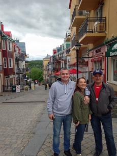 Conhecendo a cidadezinha de Mont-Tremblant. 