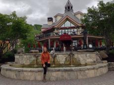 Conhecendo a cidadezinha de Mont-Tremblant. 