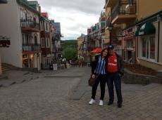 A dupla grenal em Mont-Tremblant. 