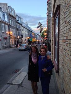 Passeando em Quebec. 