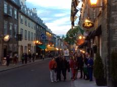 Passeando em Quebec. 