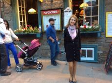 Passeando em Quebec. 