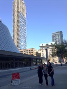 Passeando em Toronto. 