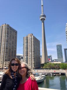 Passeando em Toronto. 