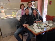Paradinha no café português. 