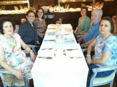 Nosso jantar no hotel em Lisboa