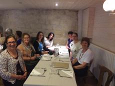 Nosso jantar no hotel de Nevers