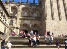 Passeando em Santiago de Compostela