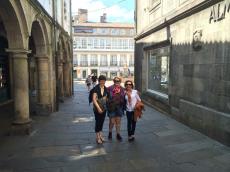 Pelas ruas de Santiago de Compostela