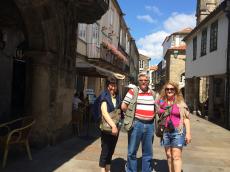 Pelas ruas de Santiago de Compostela