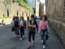 Pelas ruas de Santiago de Compostela